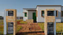 create a 3d architectural model and render in blender