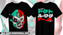 create pro wrestling t shirt design