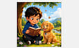 create cute ai cartoon images and illustrations