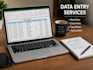 accurate data entry and typing