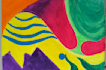 paint art with acrylic colour