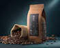 do coffee packaging, coffee bag, label design