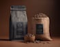 create a coffee bag, packaging and label sticker design