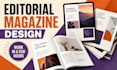 design a professional magazine layout in adobe indesign
