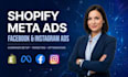 setup shopify meta ads campaign for facebook and instagram