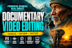 documentary video editor specializing in crime and horror