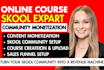 setup skool online community skool monetization funnel skool credit repair