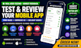 test and review your mobile app with detailed user feedback