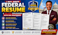 write a federal resume and usajobs application with ksa responses