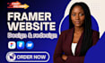 framer website design framer landing page design framer website development