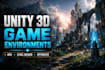 create immersive 3d game environments in unity with vfx