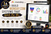 setup monday CRM, workflow automation, dashboard and project management