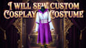 sew custom cosplay costume