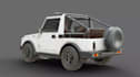 modify 3d car model,pickup truck model for resin printing,printable car part stl