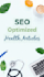 write SEO health and wellness blog articles