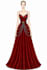 create a elegant luxury evening gown