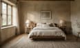 design japandi wabi sabi interior with photorealistic 3d rendering