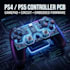 design ps4 ps5 game controller pcb, gamepad circuit and embedded firmware