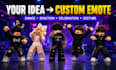 create custom roblox emotes, dances and animation packs,  roblox bespoke