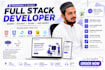 develop full stack website using react nodejs PHP and mysql