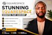 create a responsive squarespace sales landing page