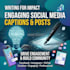 write engaging social media captions and posts
