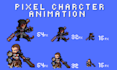 do pixel art, pixel character, pixel game,2d pixel art sprite, sprite animation,