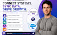 integrate odoo CRM and salesforce for data sync sales workflows automation