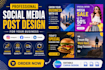 design professional social media posts in canva