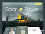design a solar website for solar companies and installers