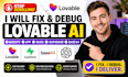 lovable ai fix lovable website lovable app lovable dev supabase debugging base44