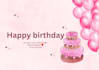 beautiful birthday invitation and poster in canva