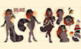 furry ref sheet furry reference sheet anthro refsheet fursona ref sheet furry oc