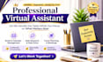 be your personal and administrative virtual assistant
