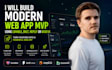 build a modern web app mvp using lovable, bolt, replit or base44