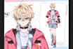 draw and rig live2d vtuber model, 2d vtuber model, anime vtuber model, vtuber