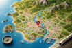create custom travel, city, and location maps