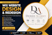 design or redesign your wix website or wix studio site