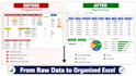 excel, data analysis, and dashboards