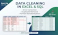 haré limpieza, transformación y preparación de tus datos en excel y sql
