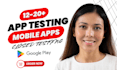 do mobile app testing closed app testers 20 tester google play 12 testers
