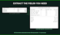 extract and organize invoice and receipt data into excel or CSV