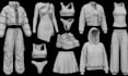 create second life 3d clothing, garments, avatar rigging and attachments