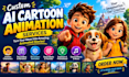 turn your ideas into professional ai cartoon animations