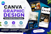 professional canva social media posts