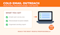 manually send personalized emails for cold outreach and lead generation
