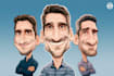 create a vector cartoon caricature and digital avatar