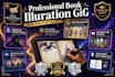 do professional digital illustration book