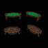 psx ps1 pixel art style 3d game assets and low poly models