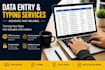 do professional in data entry and typing